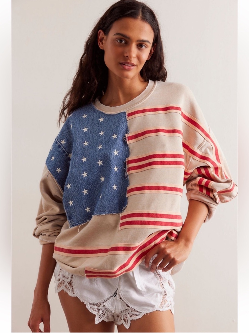 Tricia Fix Stars & Stripes Crew